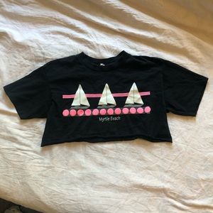 Crop Graphic Tee NEVER WORN